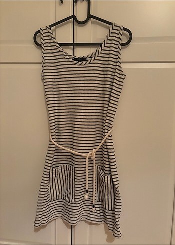 Mavi 2'li Set Tulum ve Elbise - Görsel 2