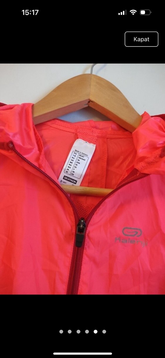 Decathlon kalenji yağmurluk - Görsel 5