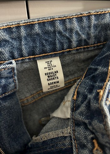 H&M kot şort - Görsel 6