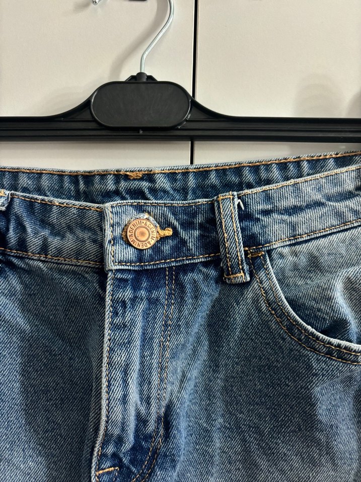 H&M kot şort - Görsel 2