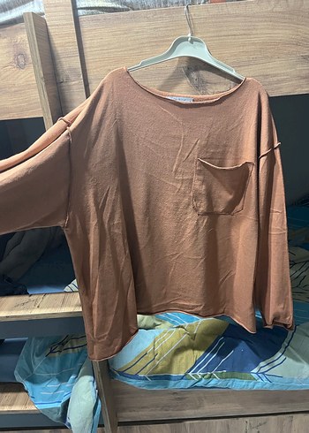 Kadın Kahverengi Uzun Kollu bluz 65/60 - Görsel 2