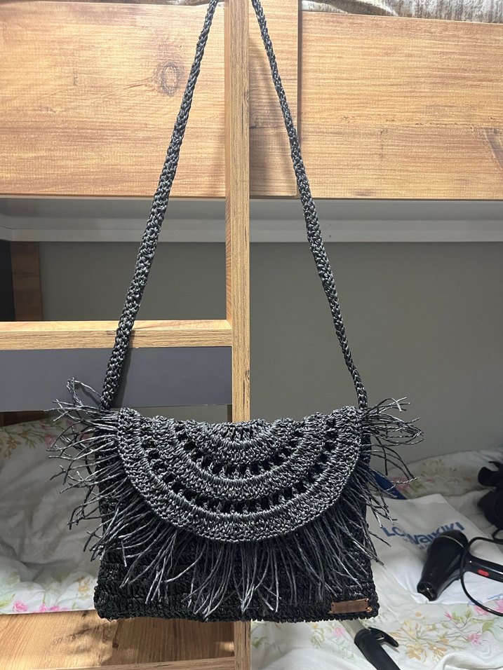 Siyah portföy çanta - Görsel 3