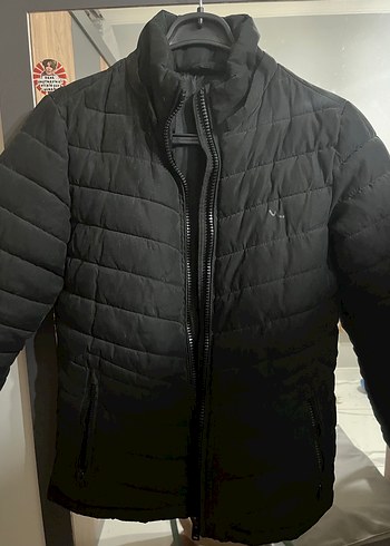 Ltb Kadın Siyah Fermuarlı Midi Mont - Görsel 2