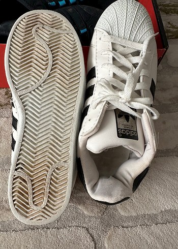 Kadın Beyaz Adidas Spor Ayakkabı - Görsel 3