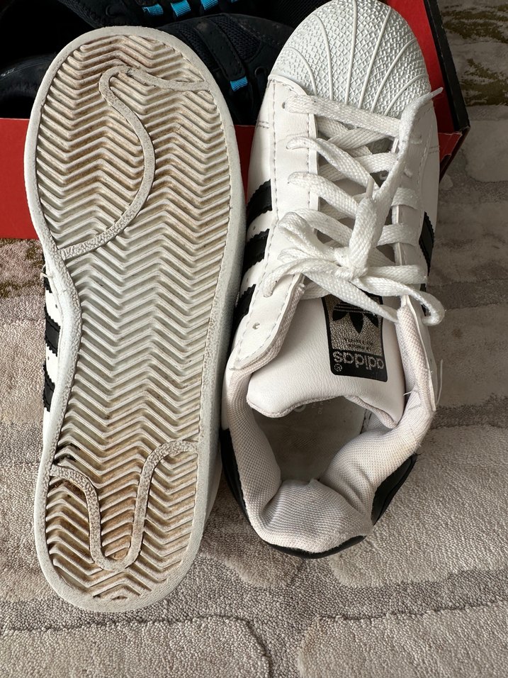 Kadın Beyaz Adidas Spor Ayakkabı - Görsel 3