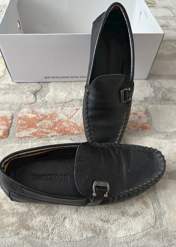 Erkek Siyah Deri Tokalı Loafer - Görsel 2