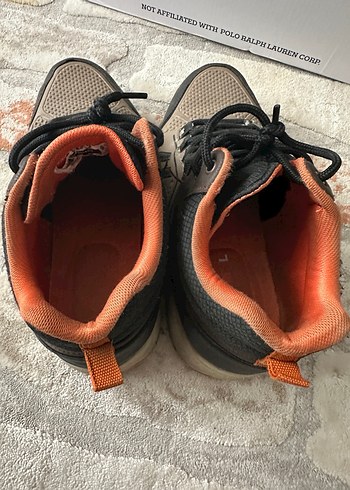 Gri Yılan Desenli Bağcıklı Erkek Spor Ayakkabı - Görsel 3