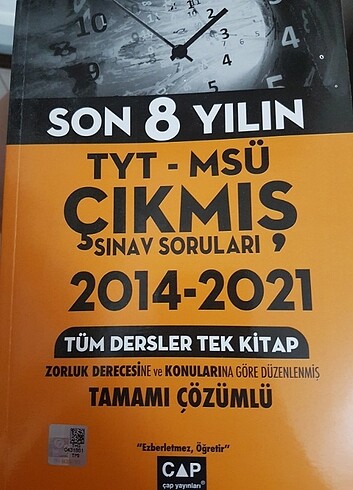 2014-2021 TYT/MSÜ ÇIKMIŞ SORULAR 