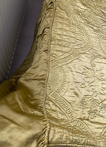  Beden haki Renk 50 yıllık yatak örtüsü Antika
