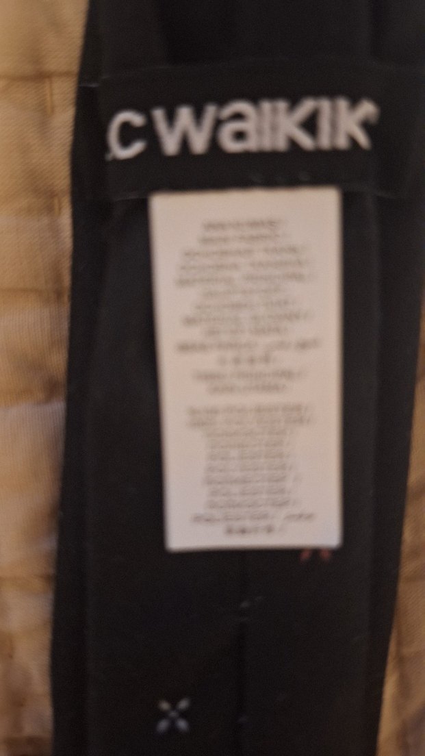 LCW Siyah Çocuk Kravat - Görsel 5