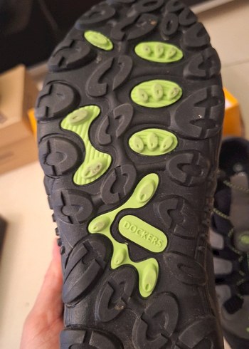 Dockers orjinalGri Biker Stili Erkek Sandalet - Görsel 8