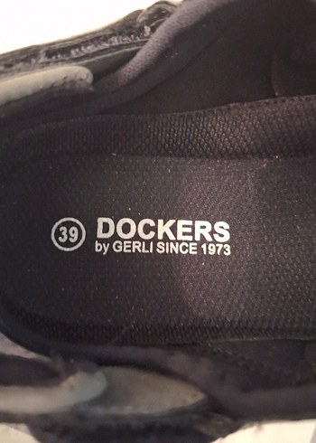 39 Beden Dockers orjinalGri Biker Stili Erkek Sandalet