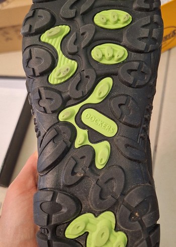 Dockers orjinalGri Biker Stili Erkek Sandalet - Görsel 6