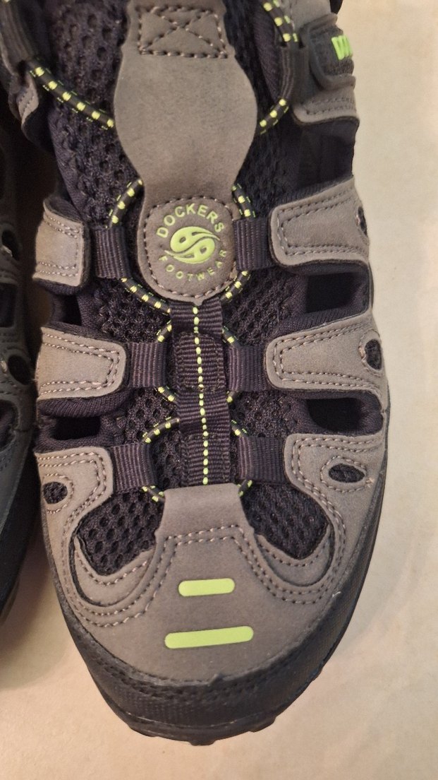 Dockers orjinalGri Biker Stili Erkek Sandalet - Görsel 2