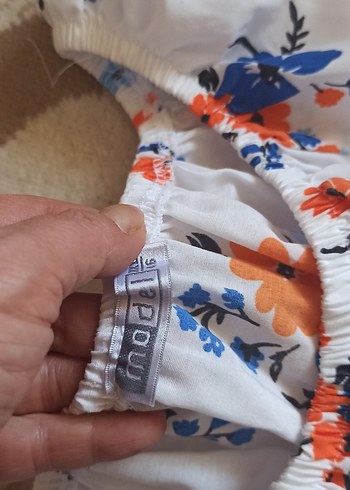 Çiçek Desenli Uzun Bohem Elbise - Görsel 3