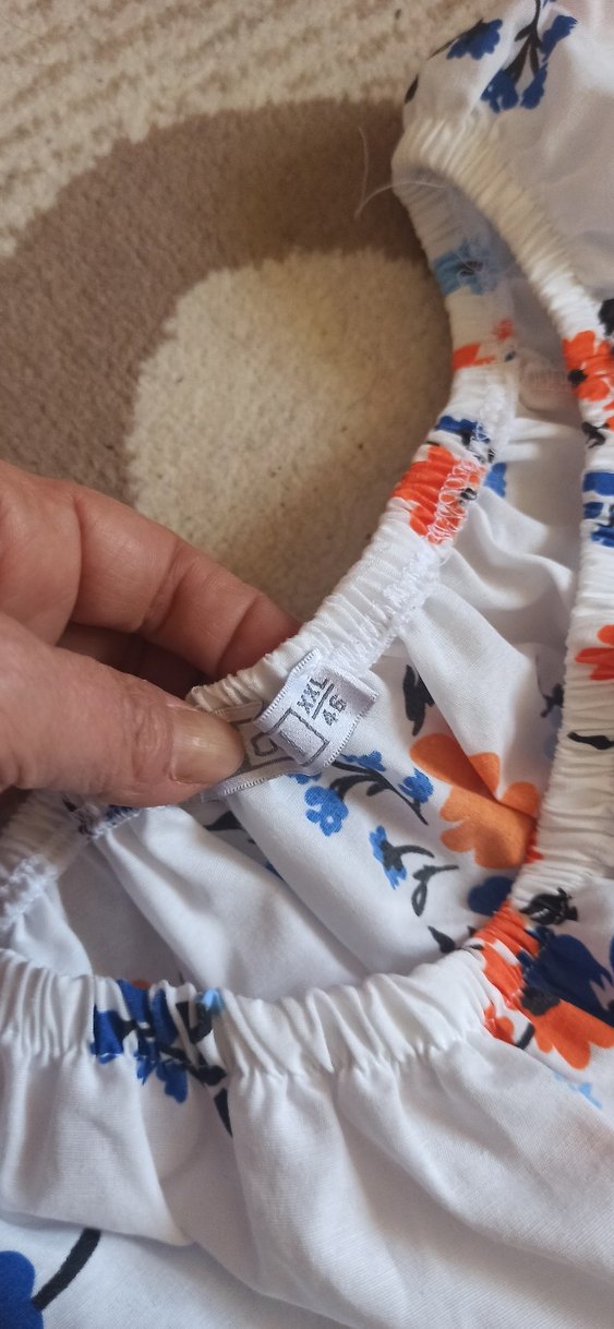 Çiçek Desenli Uzun Bohem Elbise - Görsel 4