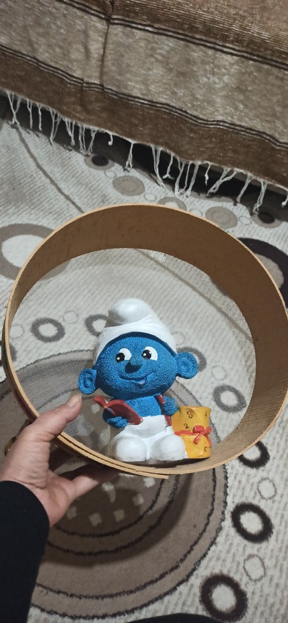 Renkli Mavi Figürlü Oyuncak Seti - Görsel 3