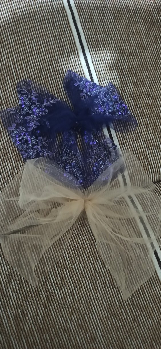 Lacivert Bohem Evlilik Kurdelası - Görsel 3