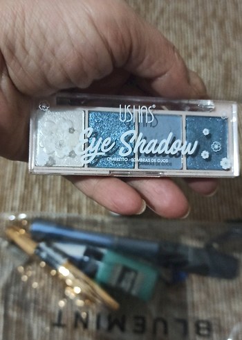 Gri ve Mavi Göz Farı Paleti - Görsel 2