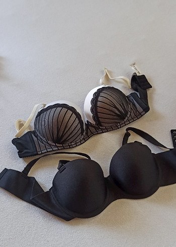 Siyah Gotik Parisian Sütyen