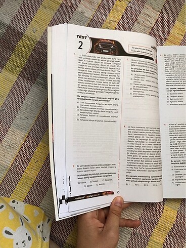 Beden Renk Paragraf test kitabı