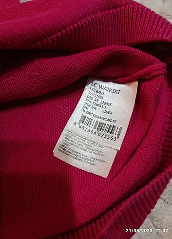 LC Waikiki LcWaikiki 7-8 yaş kız çocuk kazak