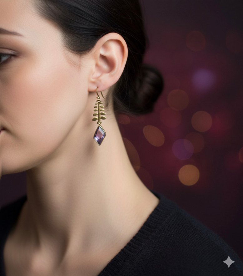 Gümüş Küpe - Görsel 2