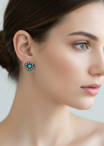 Gümüş Küpe - Görsel 4