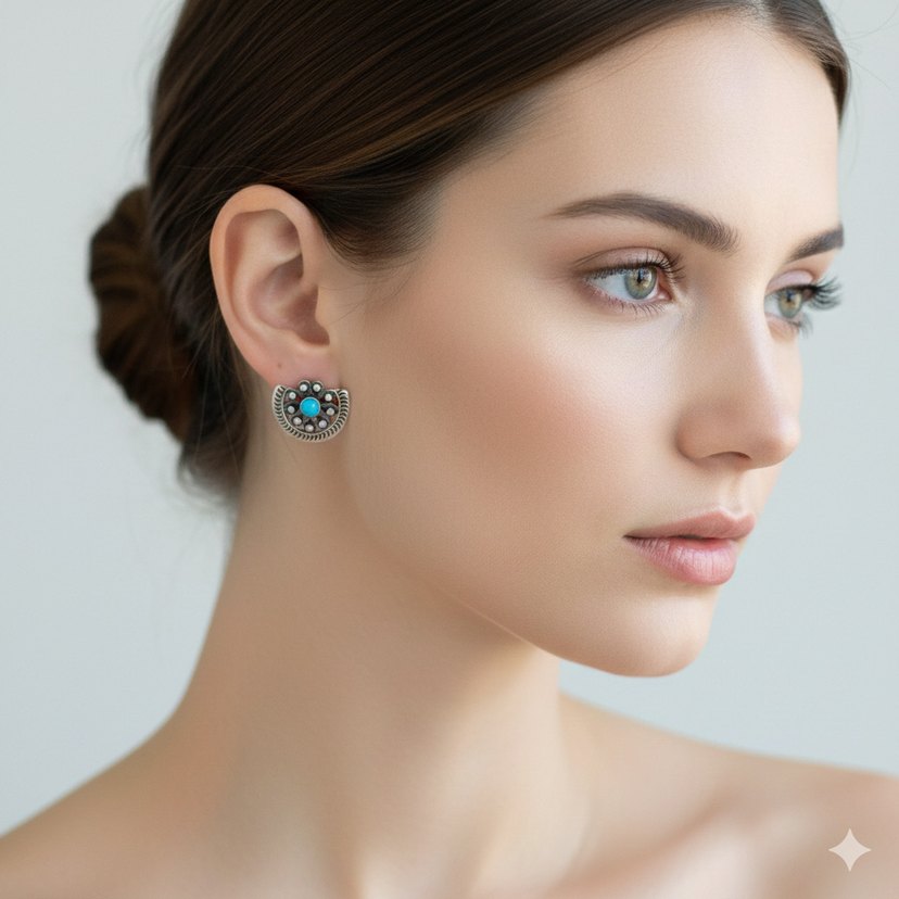 Gümüş Küpe - Görsel 4