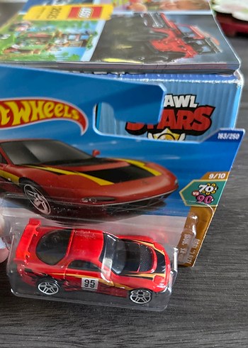 Beden Renk Hot Wheels Kırmızı '95 Mazda RX-7 Drift Oyuncak Araba