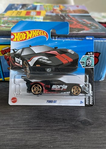 Hot Wheels Siyah Ford GT Oyuncak Araba