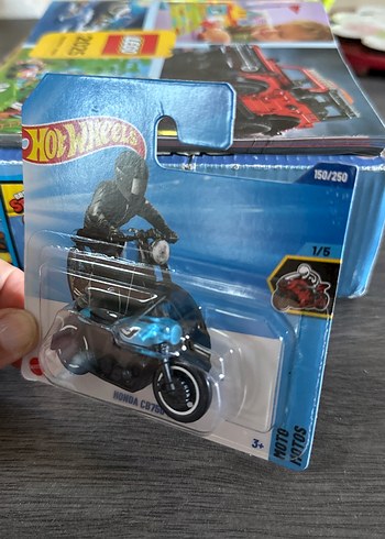 Hot Wheels Mavi Honda CB750 Cafe Motosiklet