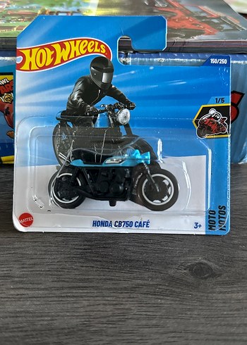 Hot Wheels Mavi Honda CB750 Cafe Motosiklet