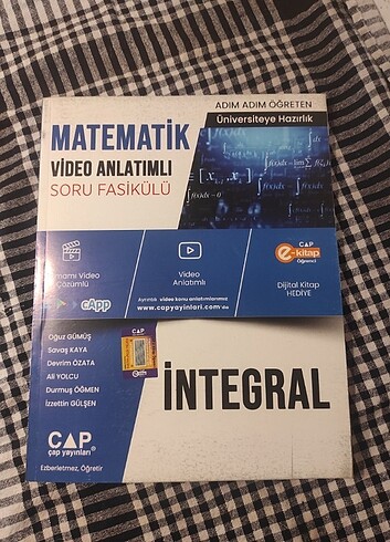 ÇAP İNTEGRAL SORU FASİKÜLÜ 