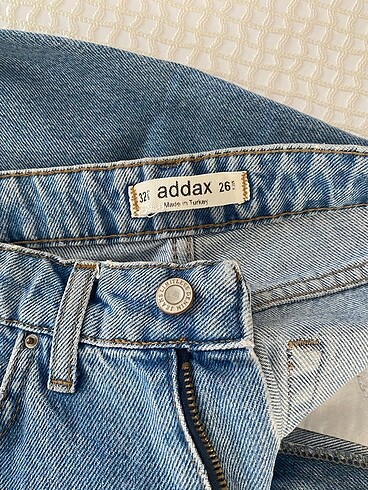 26 Beden Addax yüksek bel jean