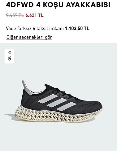 Adidas 4DFWD 4 Koşu Ayakkabısı