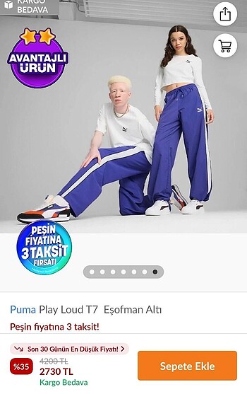 Puma T7 Play.paris Eşofman Altı