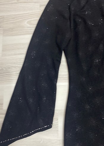 Diğer Siyah Uzun Kollu Gotik Uzun Elbise