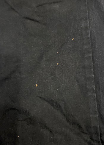 38 Beden siyah Renk Düğmeli Siyah Hamile Kot Pantolon