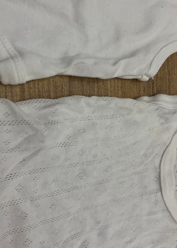 Bebek Erkek Kolsuz Beyaz Pamuklu Body hepsının fıyatıdır - Görsel 2