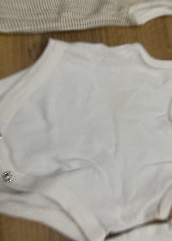 Bebek Erkek Kolsuz Beyaz Pamuklu Body hepsının fıyatıdır - Görsel 5
