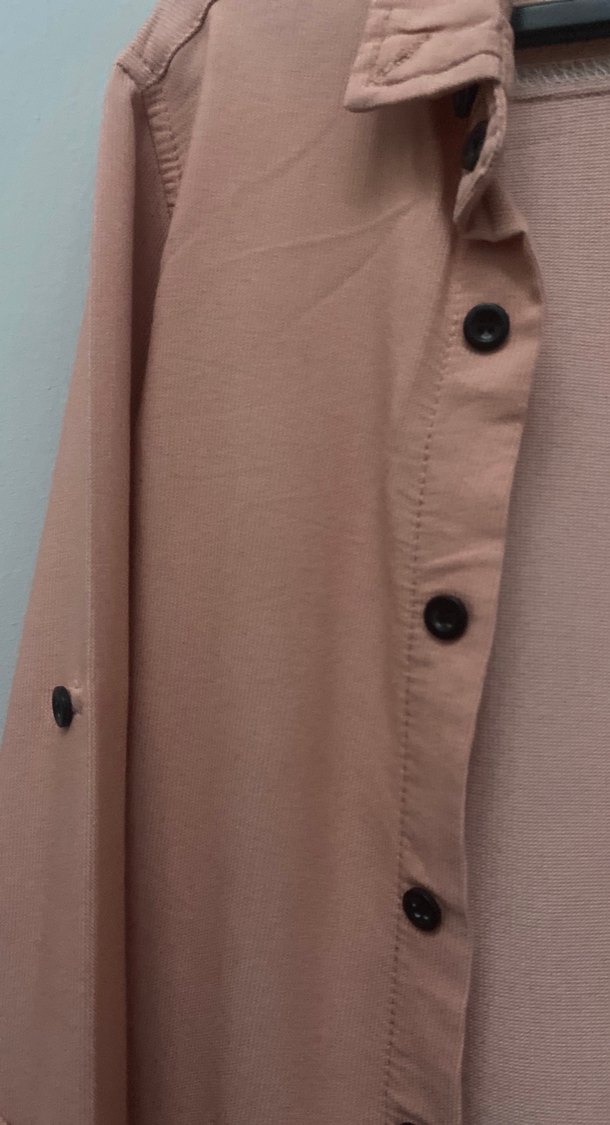 Suet pudra renk erkek çocuk gömlek - Görsel 4