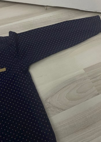 Lacivert Desenli Erkek Çocuk Gömlek - Görsel 2