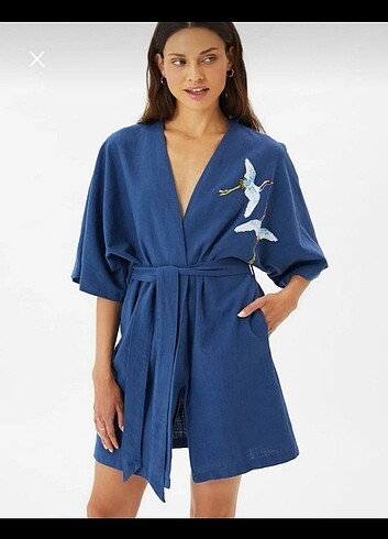 Lacivert trendyolmilla kimono