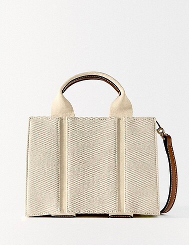 Zara canvas çanta