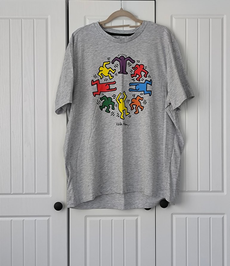 keith haring marka tişört - Görsel 2