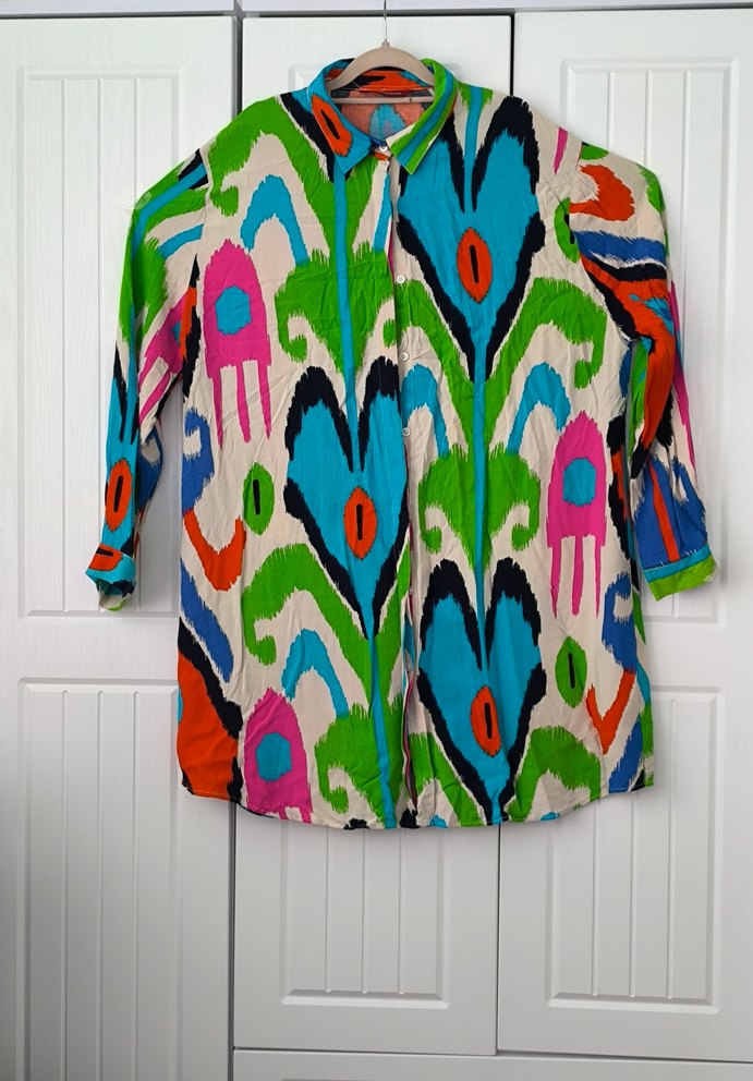 tiril tiril büyük beden gömlek - Görsel 2