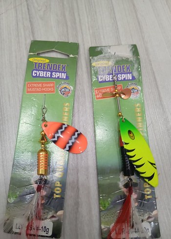 mepps vibrasyon rapala. balıkçılık malzemeleri - Görsel 2