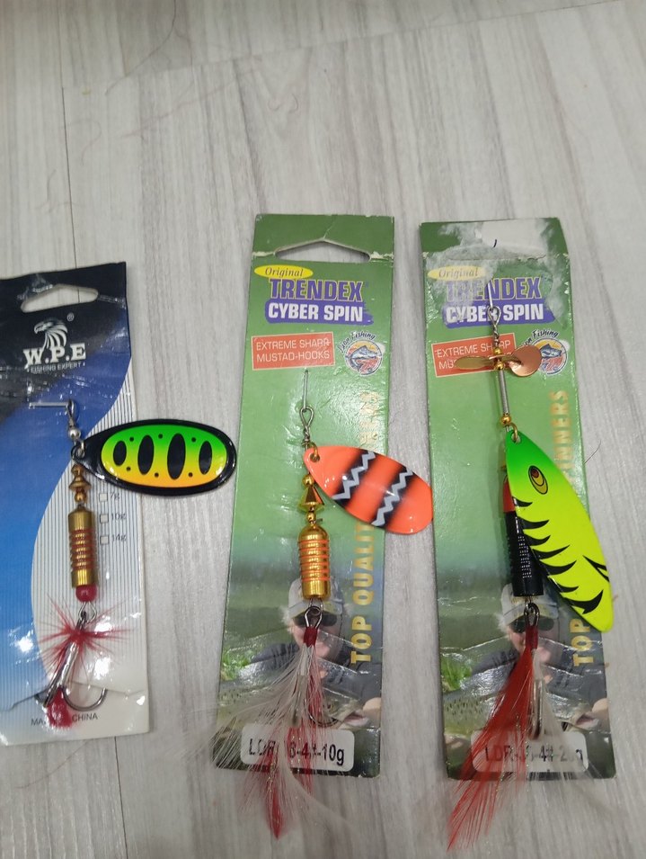 mepps vibrasyon rapala. balıkçılık malzemeleri - Görsel 3