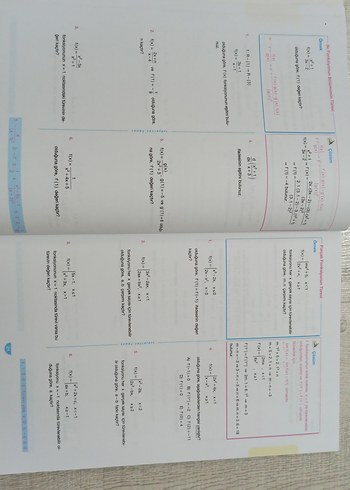 AYT Türev İntegral Soru Kitabı Sonuç Yayınları
